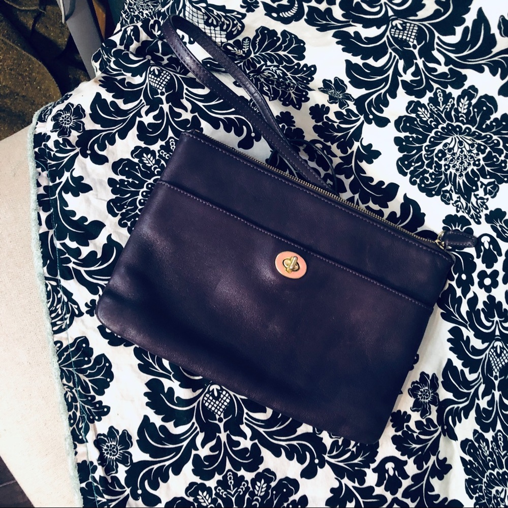 NWOT COACH Crossbody - rare eggplant shade